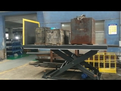 Hydraulische Dock-Hebebühne mit elektrischer Super-Length-Lippe testet eine Belastung von 5 t.