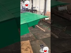 Automatische, einziehbare Laderampe mit einer Tragfähigkeit von 8000 kg