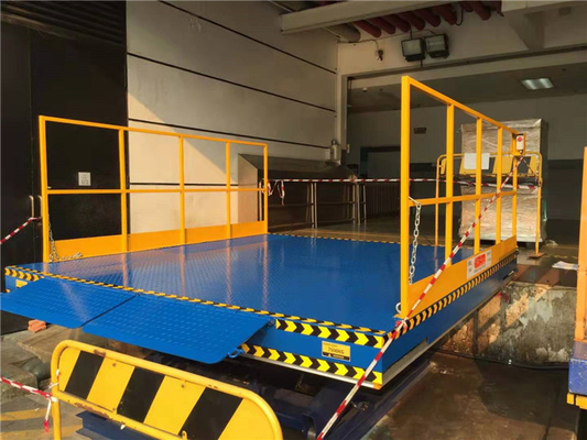 7.5T Stationary Hydraulic Scissor Dock Lift Platform