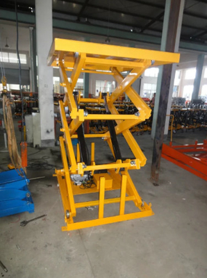 Anti Explosion Valve Hydraulic Elevating Platform Size 1500mmx1500mm