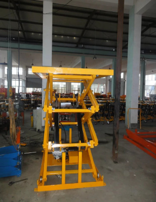 Anti Explosion Valve Hydraulic Elevating Platform Size 1500mmx1500mm