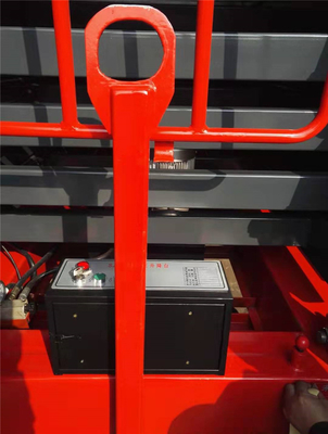 Mobile Electric Hydraulic Scissor Lift Over Height Protect 300kg Capacity 16m