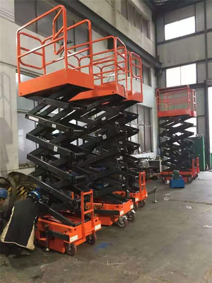 Custom With Gradienter Make Sure More Banlance Aerial Mobile Scissor Lift