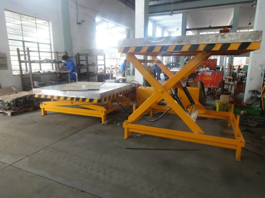 Stainless Steel Scissor Lift Table, Hydraulic Stainless Steel Lift Levelers In Highly Corrosive Environment Application