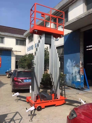 Power Elevated Work Platform Electric Telescopic Platform Lift 8m 10m 12m