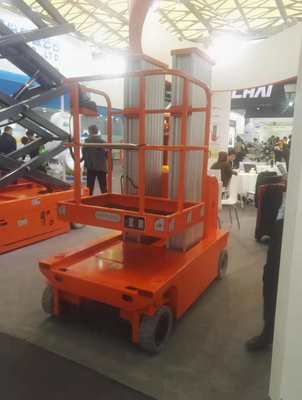 Auto Self Propelled Aerial Work Platform Full Electric Hydraulic Indoor 8m Mobile