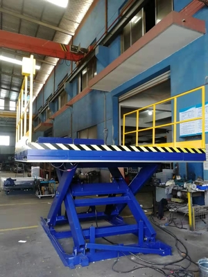 7.5T Stationary Hydraulic Scissor Dock Lift Platform