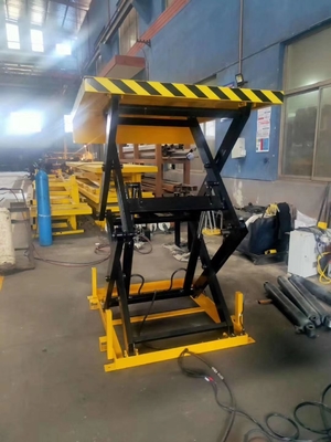 3.0kw Hydraulic Motor ,Load Capacity 4T Stationary Scissor Platform Hydraulic Dock Lift