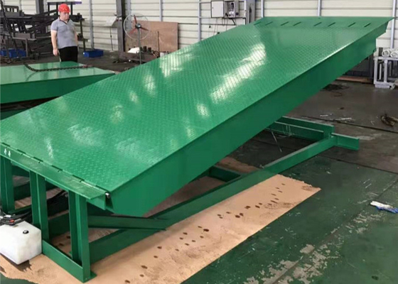 Load And Unload Goods Dock Plate Hydraulic Leveler For Portable Pallet Truck CE Approval
