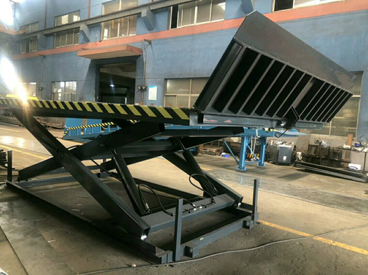 Antigleiter-Planscheibe-hydraulische Verladedock-Scherenhebebühne der Tragfähigkeits-3000kg